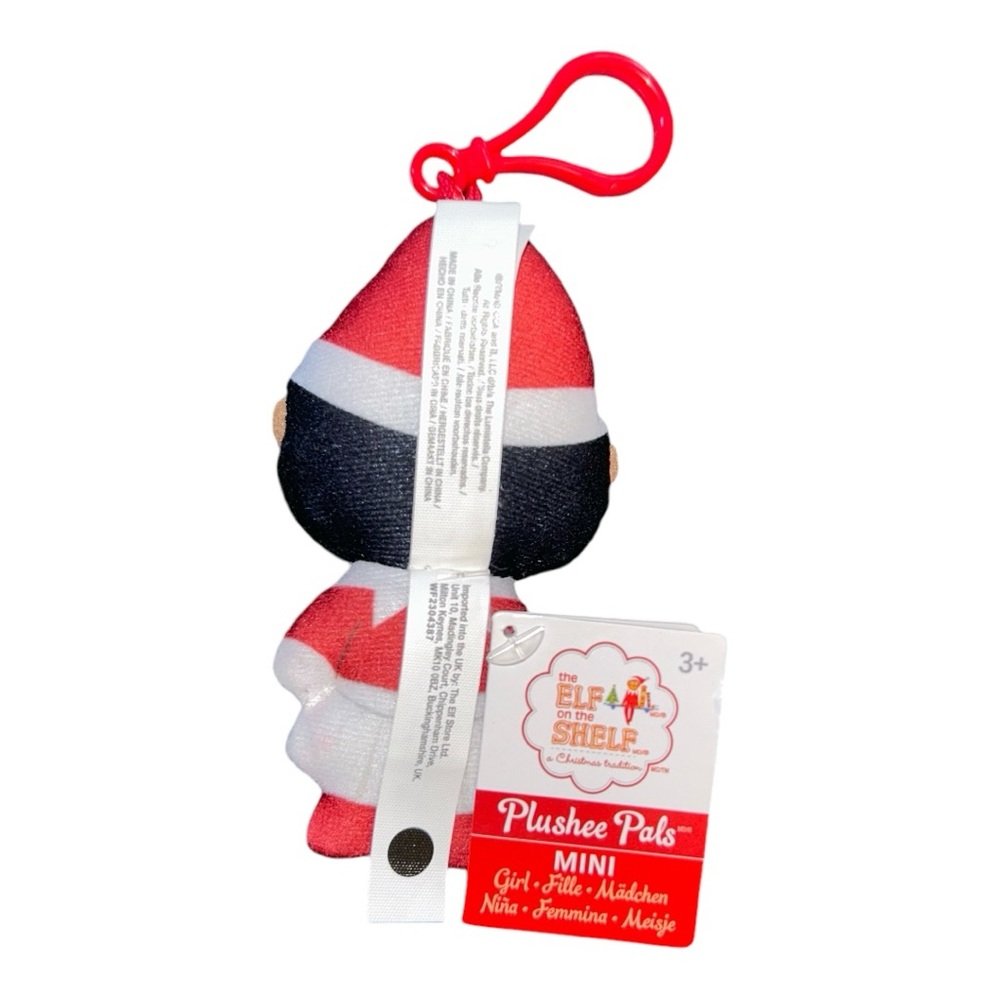The Elf on the Shelf Plushee Pals Mini Clip-On 4" Girl - Picture 3 of 3
